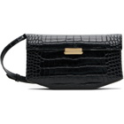 TOTEME Black Clip Croco-Embossed Bag