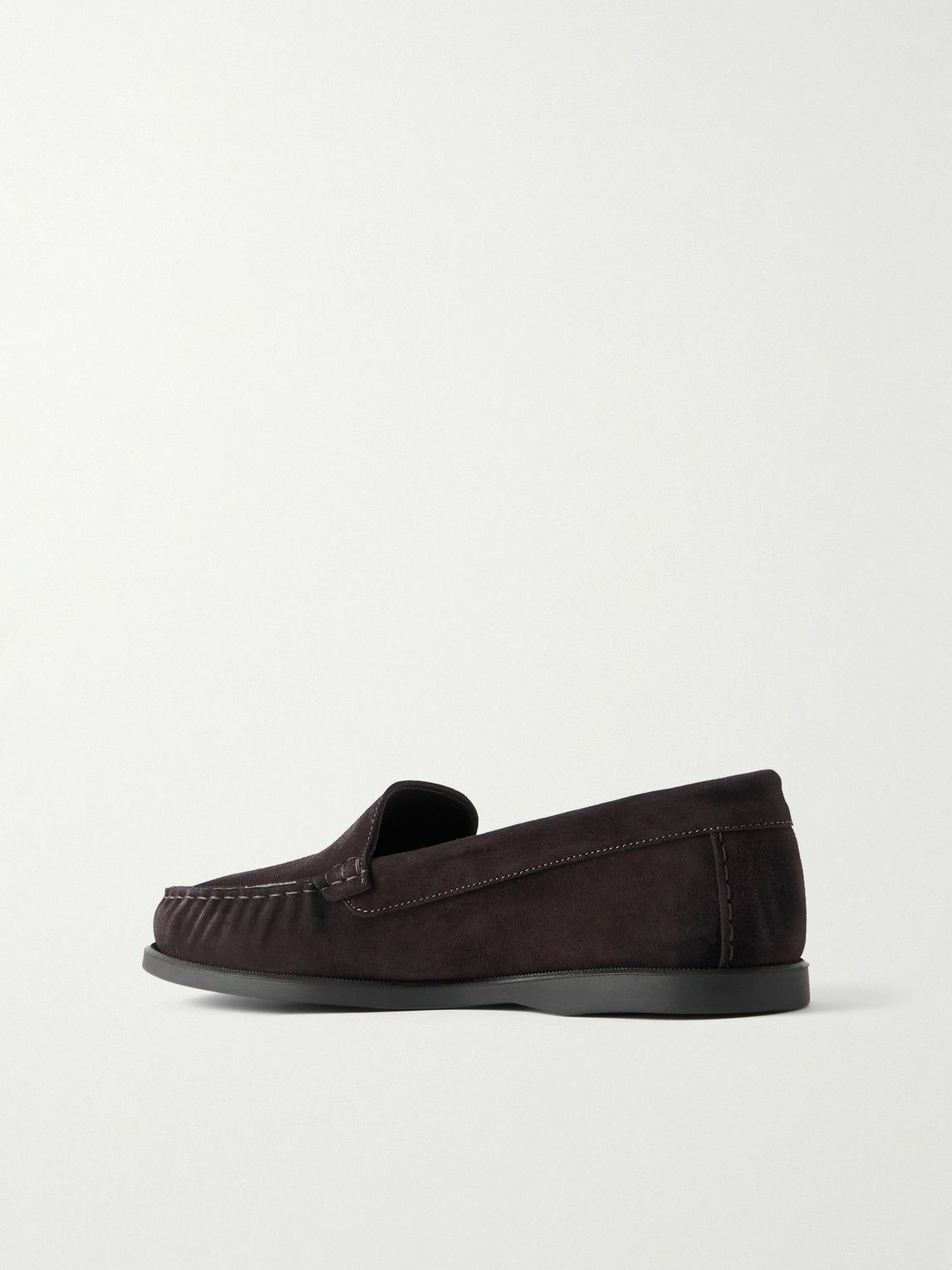 Saman Amel - City Suede Loafers - Brown