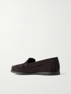 Saman Amel - City Suede Loafers - Brown