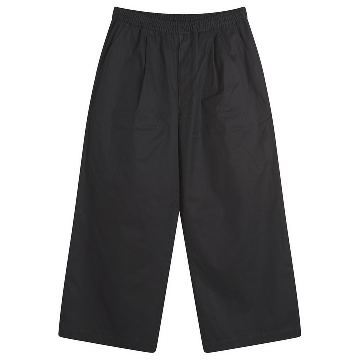 Photo: Comme des Garçons Homme Men's Relaxed Cotton Gabardine Trousers in Navy