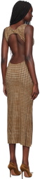 Miaou Brown Selena Maxi Dress