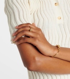 Bottega Veneta Knot gold-plated sterling silver ring