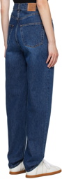 TOTEME Indigo Tapered Jeans