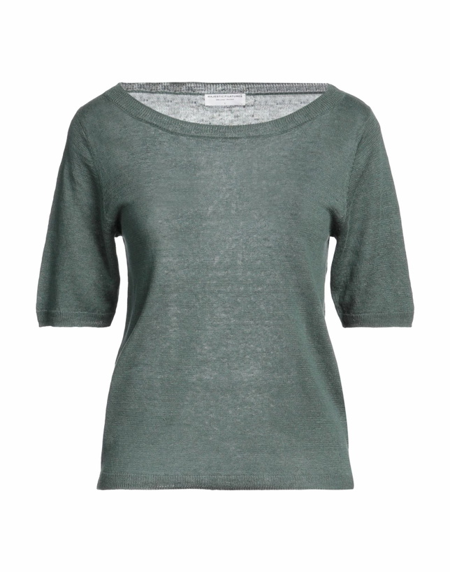 Photo: Majestic Filatures Womens Sweater Military in Green