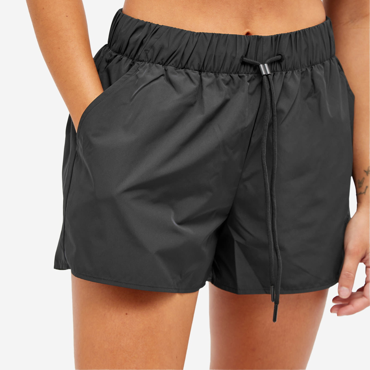 Anine Bing Women s Janis Sport Shorts in Black ANINE BING