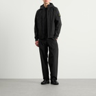 Stone Island Men's Soft Shell-R Hooded Jacket in Black