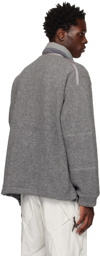 F/CE Gray BOA Sweater
