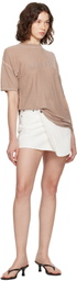 Ksubi Brown Reverse It Oh G S/S T-shirt