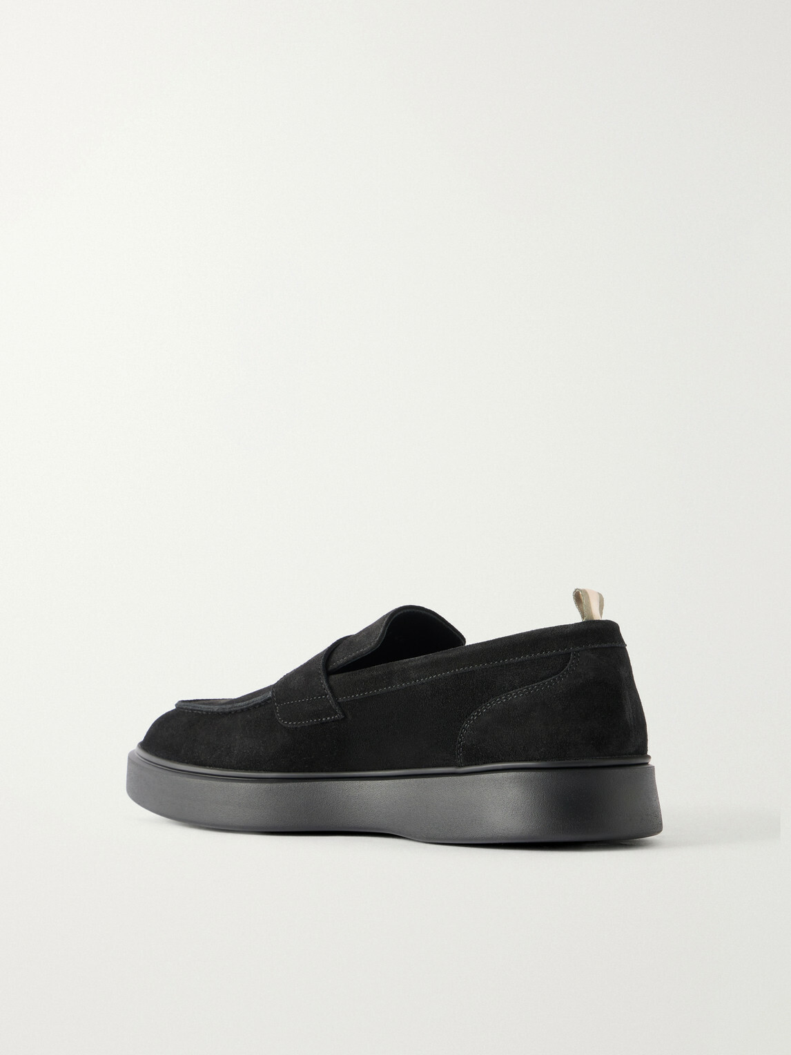 Officine Creative - Frame 001 Suede Loafers - Black