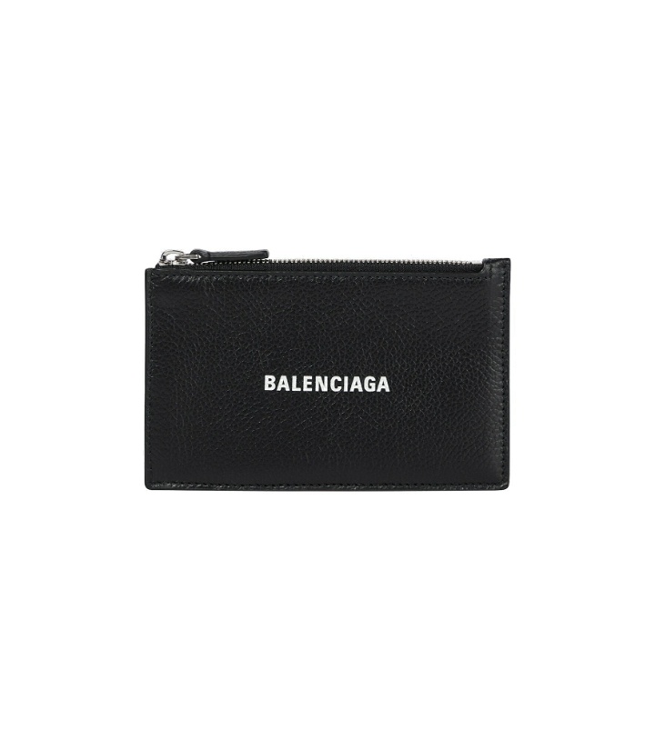Photo: Balenciaga - Cash leather card holder