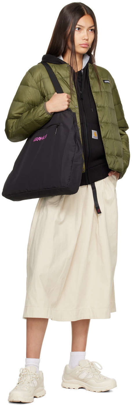 Gramicci Inner Down Jacket in Dark Brown