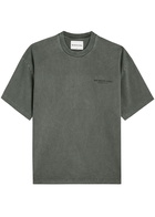 Mki Miyuki Zoku Logo-print Cotton T-shirt Black