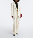 Róhe Double-breasted virgin wool blazer