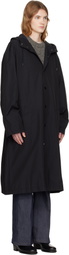 A.P.C. Black Long Parka