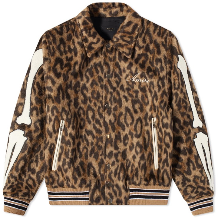 Photo: AMIRI Bones Varsity Jacket