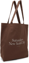 Saturdays NYC Brown Miller Standard Tote