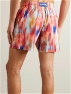Vilebrequin - Mahina Mid-Length Printed Recycled Swim Shorts - Pink