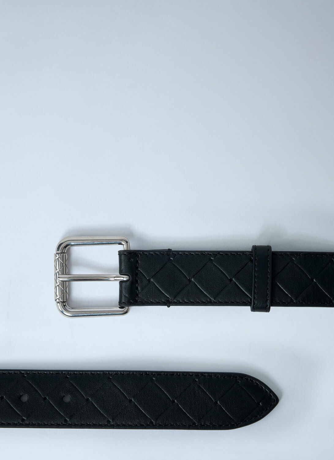 Bottega Veneta Intrecciato Stamp Belt