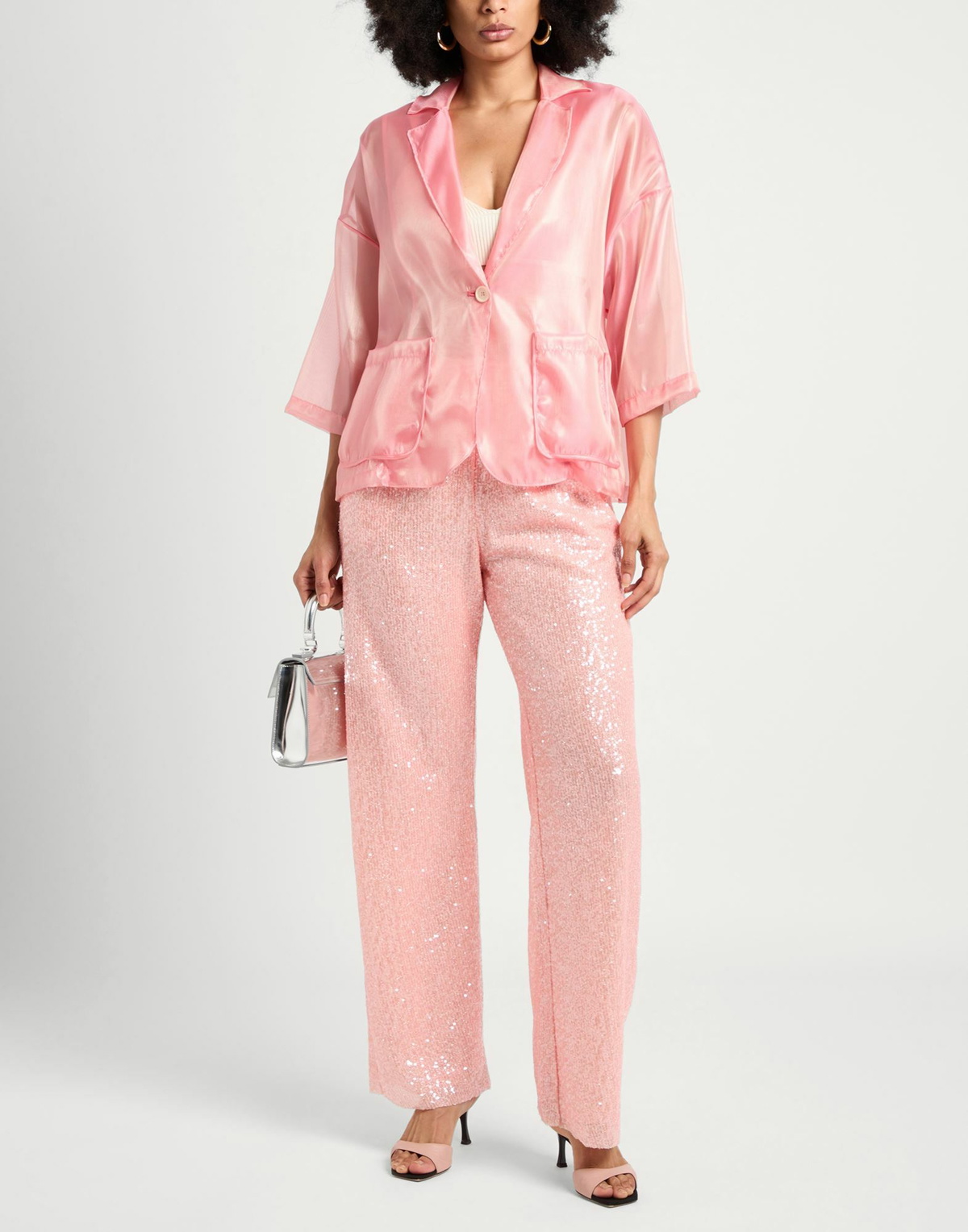 Altea Womens Blazer in Pink