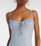Area Crystal-embellished gown