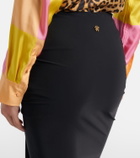 Roberto Cavalli Draped midi skirt