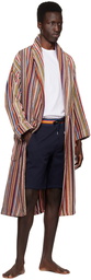 Paul Smith Multicolor Signature Stripe Robe