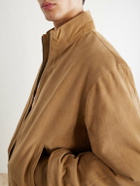 Polo Ralph Lauren - Suede Bomber Jacket - Neutrals
