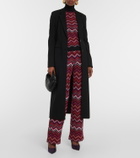 Missoni Zig-zag knit turtleneck sweater