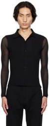 Eckhaus Latta Black Club Shirt