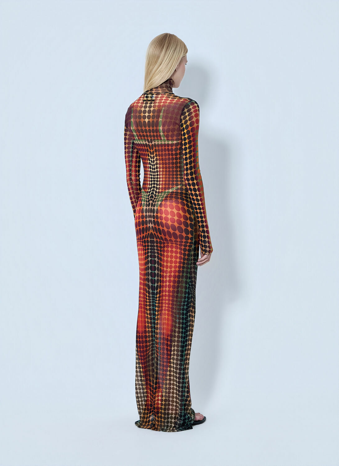 Jean Paul Gaultier Re-Edition Long Dress High Neck