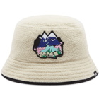 The North Face Men's Fleeski Street Bucket Hat in Gravel/Graphic Patch