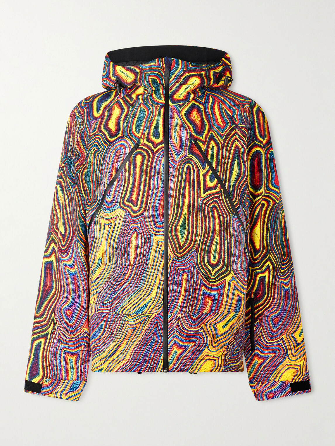 Aztech Mountain - Matthew Day Jackson Hayden Printed 3L Stretch-Nylon Hooded Ski Jacket - Purple