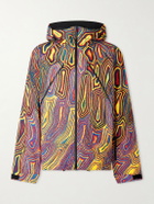 Aztech Mountain - Matthew Day Jackson Hayden Printed 3L Stretch-Nylon Hooded Ski Jacket - Purple