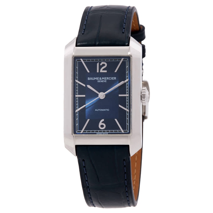 Photo: Baume et Mercier Hampton Automatic Blue Dial Mens Watch M0A10732