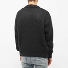 Represent Men's Mohair Cardigan in Black