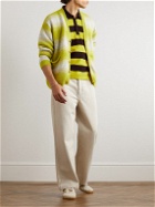 Pop Trading Company - Paul Smith Slim-Fit Striped Cotton Polo Shirt - Yellow