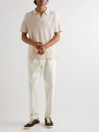 NN07 - Ryan Cotton and Linen-Blend Polo Shirt - Neutrals