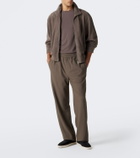 Giorgio Armani Waffle-knit straight pants