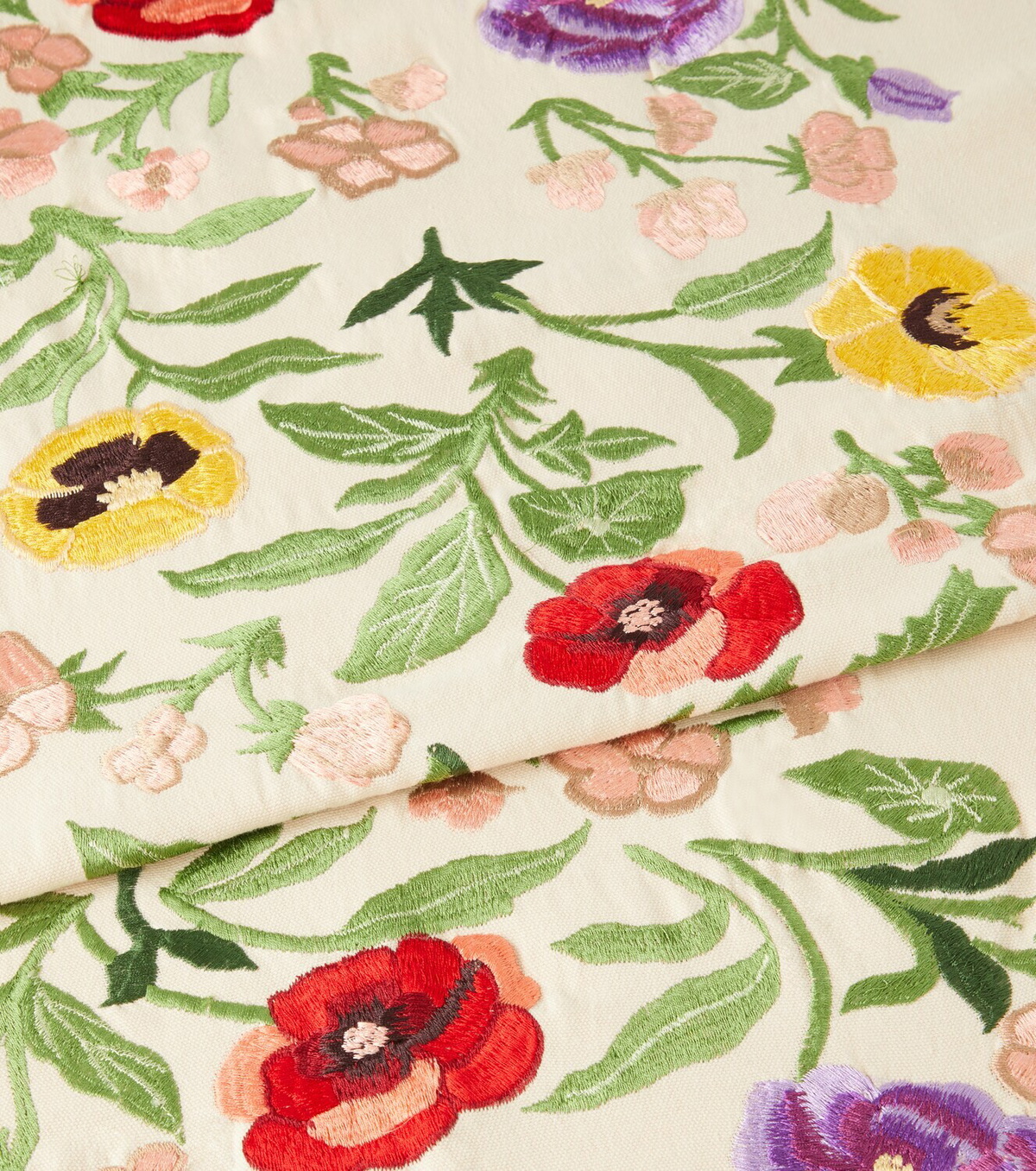 Les-Ottomans Embroidered cotton tablecloth