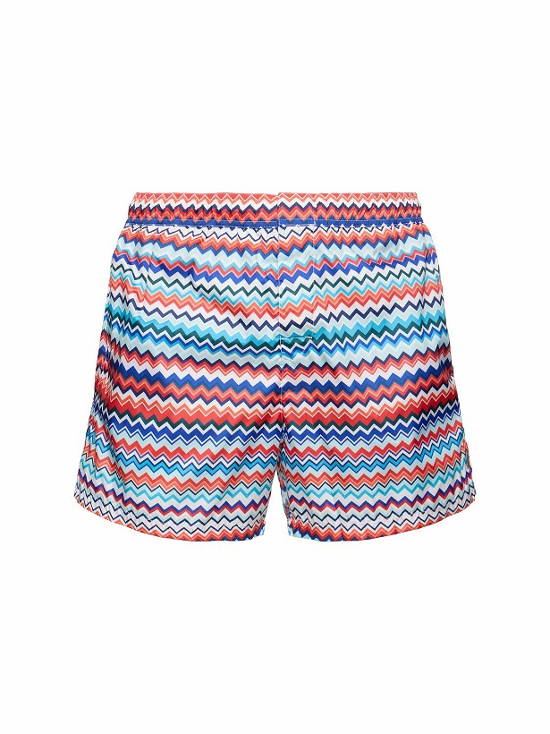 Photo: MISSONI Striped Nylon Swim Shorts
