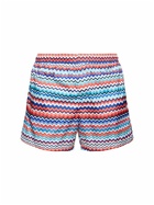 MISSONI Striped Nylon Swim Shorts