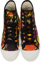 Loewe Multicolor Pansies High Sneakers