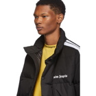 Palm Angels Black Down Track PufferJacket