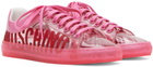 Moschino Transparent Logo Sneakers