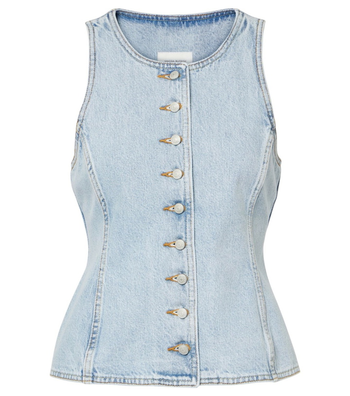 Photo: Magda Butrym Denim vest