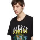 Amiri Black Beverly Hills T-Shirt