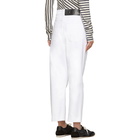Loewe White Fisherman Jeans