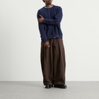 YMC Men's Textured Almost Grown Sweatshirt in Navy