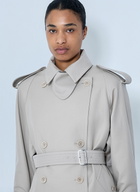 Max Mara Double-Breasted Trench Coat