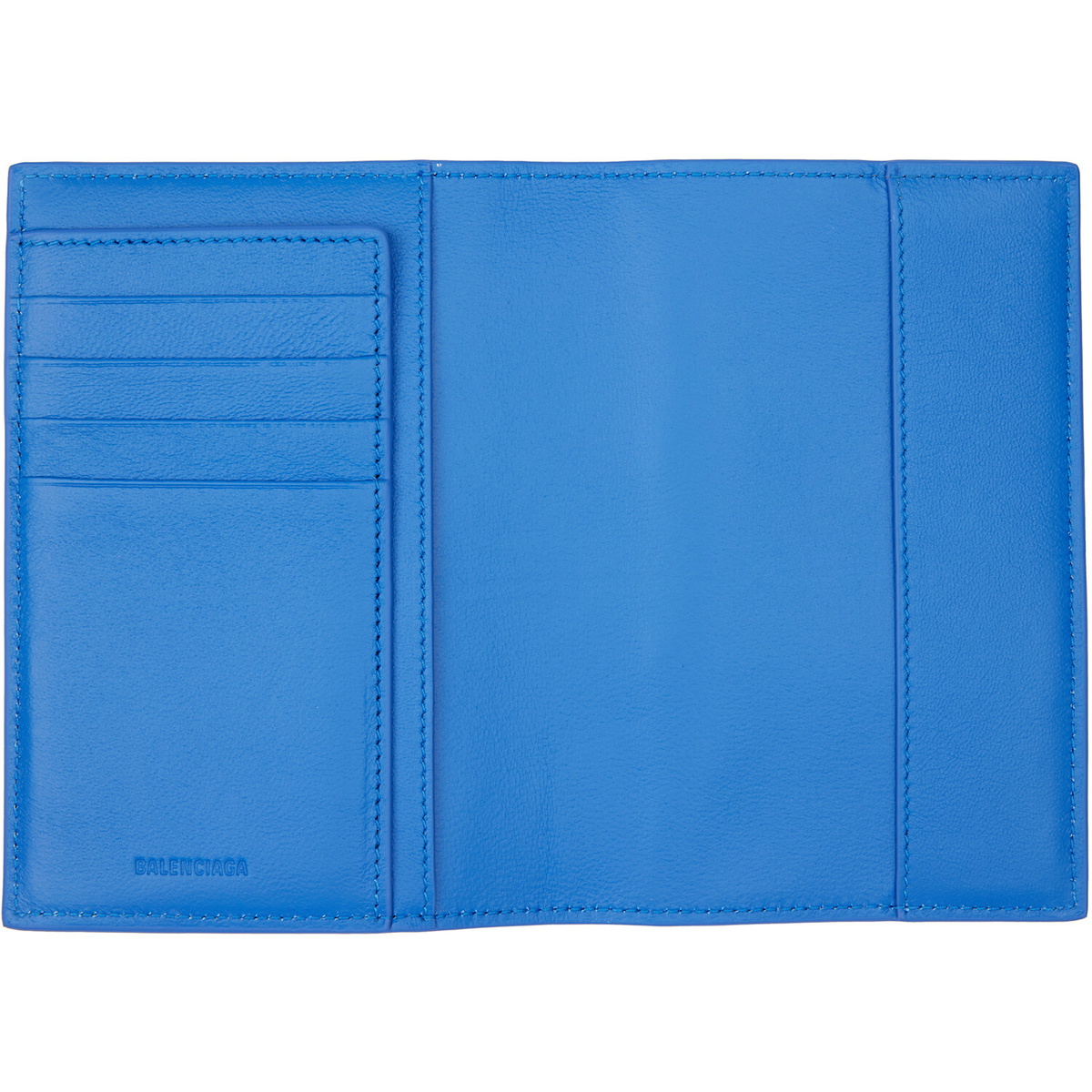 Balenciaga Blue Cash Passport Holder